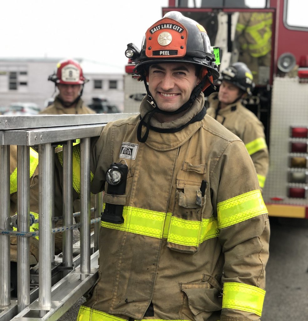 Hero firefighter