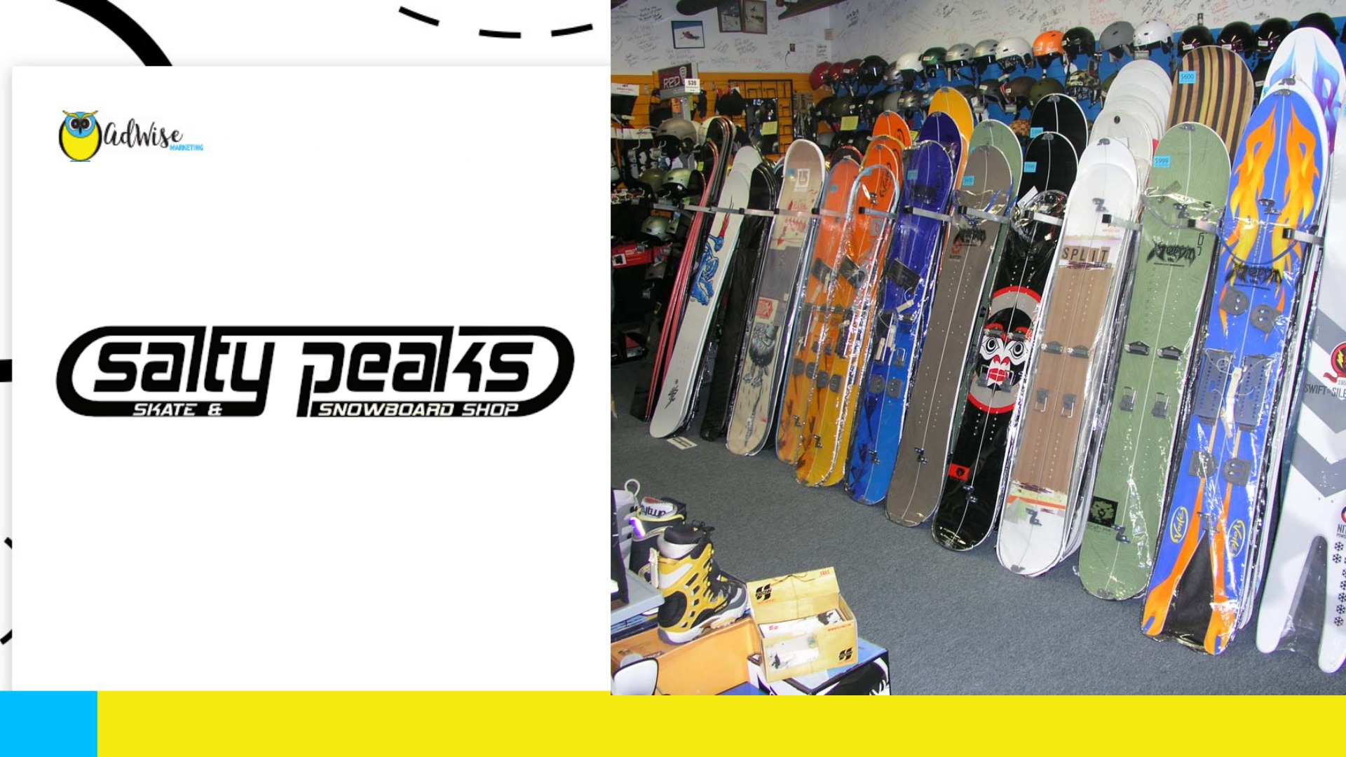 Get Ready For The Snow with Salty Peaks Snowboard Specialty Shop!